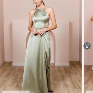 Revelry Silver Sage Dress